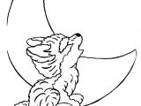 Coloriage Loup Rigolo for the