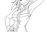 Coloriage Lucy Fairy Tail Coloriage Lucy Heartfilia Fairy Tail à Imprimer Et Colorier