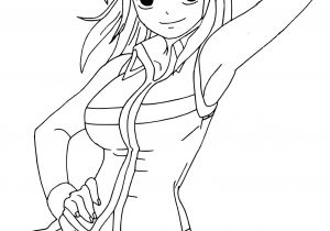 Coloriage Lucy Fairy Tail Coloriage Lucy Heartfilia Fairy Tail à Imprimer Et Colorier