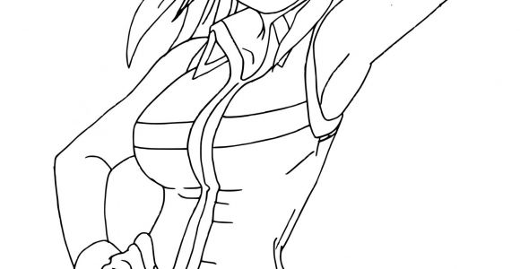 Coloriage Lucy Fairy Tail Coloriage Lucy Heartfilia Fairy Tail à Imprimer Et Colorier