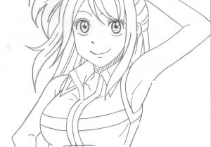 Coloriage Lucy Fairy Tail Dessins En Noir Et Blanc Page 2 Mangas Anthologie