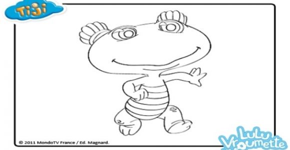 Coloriage Lulu Vroumette Bonus Dessins Lulu Vroumette Héros Tiji