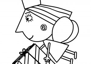 Coloriage Lulu Vroumette Les Coloriages Du Petit Royaume De Ben Et Holly Zouzous Dessins