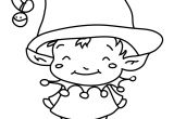 Coloriage Lutin De Noel Dessin De No L Facile   Reproduire