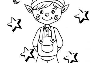Coloriage Lutin De Noel Mini Dessin De Lutin Fichiers   Imprimer