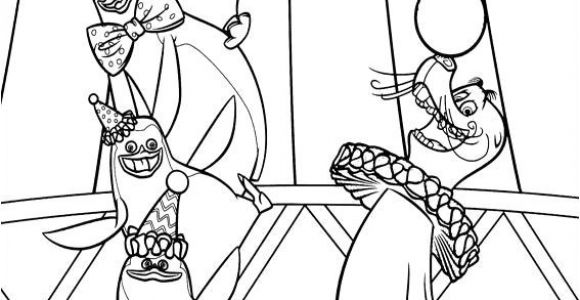 Coloriage Madagascar 3 Coloriage Dessins Dessins   Imprimer Et La Couleur En Ligne