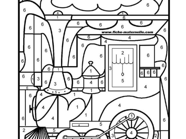 Coloriage Magique 5ème 100 Best Coloriages Codés Maternelle Images by