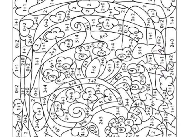 Coloriage Magique 8 Ans Coloriage Magique 9 Addition De 1 à 9 Tête à