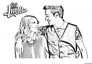 Coloriage Magique A Imprimer soy Luna Coloriage soy Luna Love Dessin Coloriage A Imprimer soy Luna