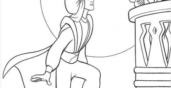 Coloriage Magique Aladin Aladdin Heroesforkids