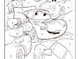 Coloriage Magique Alphabet 3 écritures Disney Cars 2 Coloring Pages and Printables for Kids