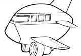 Coloriage Magique Avion Coloriage Pour Enfant Un Avion Cartoon