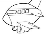 Coloriage Magique Avion Coloriage Pour Enfant Un Avion Cartoon