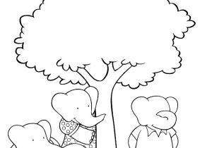 Coloriage Magique Babar Dessins Gratuits   Colorier Coloriage Babar   Imprimer