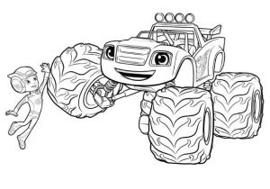 Coloriage Magique Blaze Coloriage Blaze Monster Hi5 Dessin