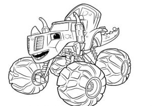 Coloriage Magique Blaze Coloriage Blaze Monster Zeg Dessin