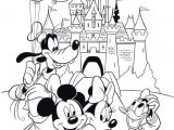 Coloriage Magique Buzz L éclair Free Disney Coloring Page Features Cinderella S Castle and All the