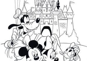 Coloriage Magique Buzz L éclair Free Disney Coloring Page Features Cinderella S Castle and All the