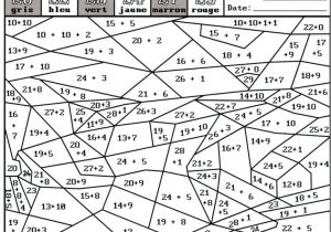 Coloriage Magique Ce1 Calcul Mental 2 Dossiers De Travail Autonome Cp Ce1 Coloriages Magiques En Maths