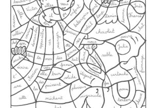 Coloriage Magique Cm1 A Imprimer Coloriage Magique Français Cm1 à Imprimer