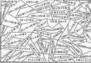 Coloriage Magique Cm1 Maths Coloriages Trouver L Opération Fr Hellokids