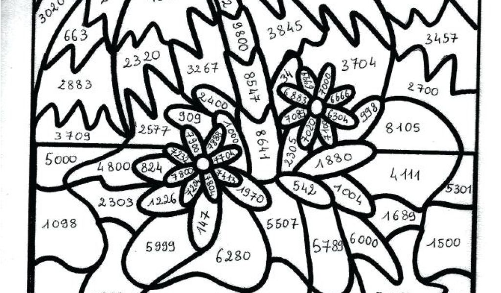 Coloriage Magique Cm2 Maths En Ligne Coloriage Magique Maths Ce1 2