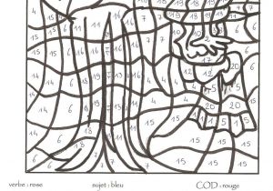 Coloriage Magique Cm2 orthographe Coloriages Magiques Groupe Nominal