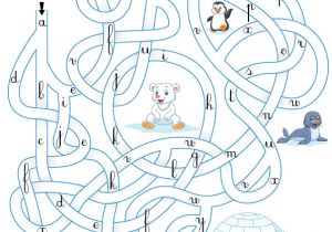 Coloriage Magique Cp Lettres De L Alphabet Jeu De Labyrinthe   Imprimer Pour Apprendre L Alphabet