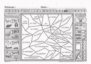Coloriage Magique Cp Lettres De L Alphabet Pdf]corrigés