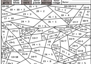 Coloriage Magique Cycle 3 Grammaire 2 Dossiers De Travail Autonome Cp Ce1 Coloriages Magiques En Maths