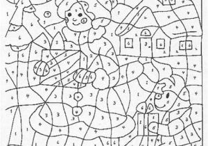 Coloriage Magique Cycle 3 Noel Coloriage Magique Pere Noel Cp