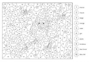 Coloriage Magique D Halloween Fargeix Laurianne Fargeixl Sur Pinterest