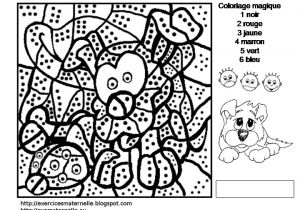 Coloriage Magique De Chien A Imprimer Coccinelle Coloriage Magique