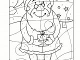 Coloriage Magique De Noel à Imprimer Dessin Dessin De Pere Noel A Colorier Et Imprimer L Meublerc