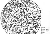 Coloriage Magique De Noel En Ligne Maternelle Coloriage Magique Portrait D éléphant