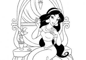 Coloriage Magique De Princesse Disney Coloriage Jasmine Cinéma