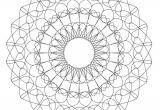 Coloriage Magique De Rosace Dessin   Colorier D Une Rosace Fleur