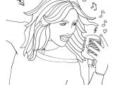 Coloriage Magique De Violetta A Imprimer Coloriage De Violetta La Chanteuse