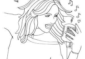 Coloriage Magique De Violetta A Imprimer Coloriage De Violetta La Chanteuse