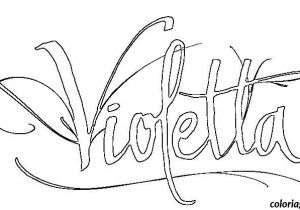 Coloriage Magique De Violetta A Imprimer Coloriage Logo De Violetta Dessin