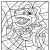Coloriage Magique Dinosaure Cp Un Mini T Rex   Colorier tout En Apprenant La soustraction