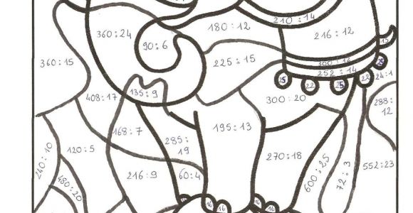 Coloriage Magique Division Cm1 à Imprimer Coloriage Magique Cm1 Division