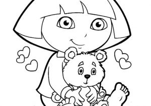Coloriage Magique Dora A Imprimer Coloriage Dora Exploratrice Dessin
