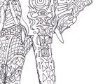Coloriage Magique Flamant Rose Elephant Clip Art Coloring Pages Printable Adult Coloring Book Hand