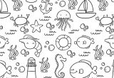 Coloriage Magique Fond Marin Coloriage Les Fonds Marins Cute Illustration