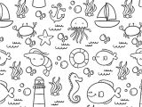 Coloriage Magique Fond Marin Coloriage Les Fonds Marins Cute Illustration