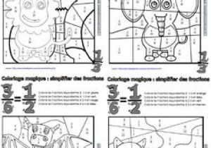 Coloriage Magique Fractions Cm2 578 Meilleures Images Du Tableau Cycle 3