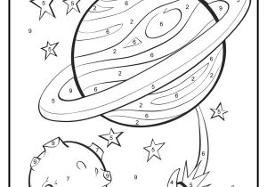 Coloriage Magique Gs Numération Color by Number Space Worksheet Å±r Pinterest