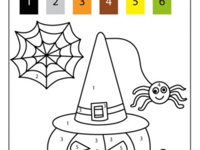 Coloriage Magique Halloween Maternelle www.danieguto.net