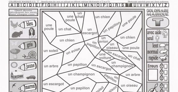 Coloriage Magique Lecture Cp Mdi Pdf]corrigés Coloriage Magique Gs Pinterest